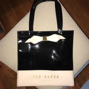 Ted Baker Patent Leather Small Tote
